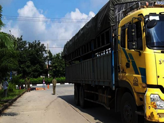 Hiện trường xảy ra vụ việc.