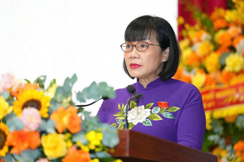 Uỷ viên Ban Thường vụ Đảng uỷ, Thứ trưởng Đặng Hoàng Oanh.
