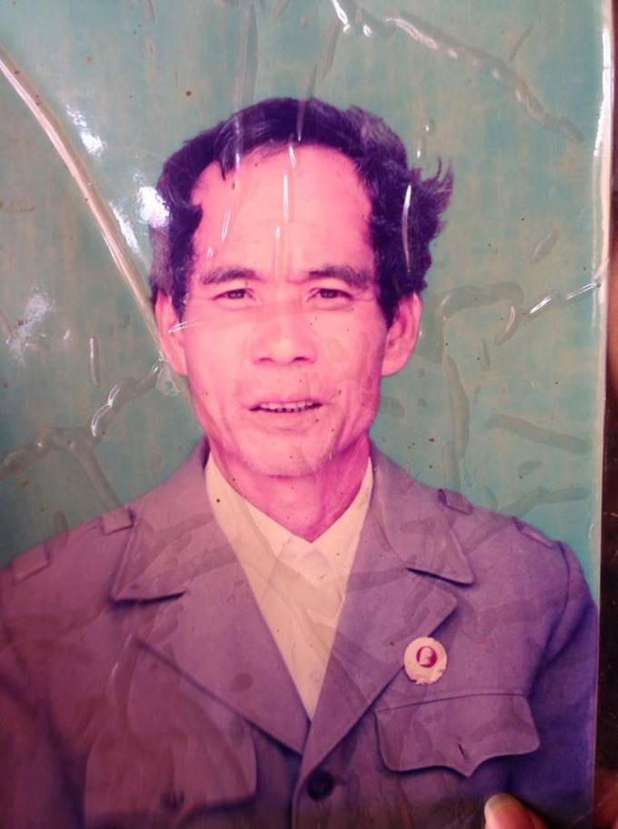 Ông Nguyễn Đình Kiểm người đã mất tích 2 ngày nay.