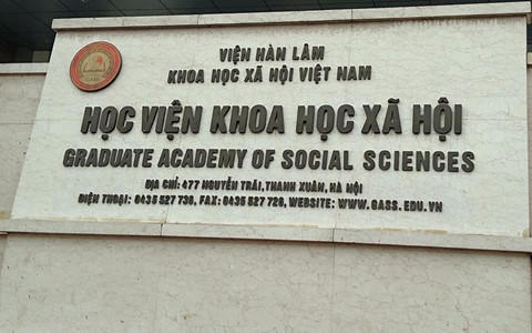 Học viện Khoa học xã hội vi phạm hàng loạt sai phạm trong đào tạo tiến sĩ.