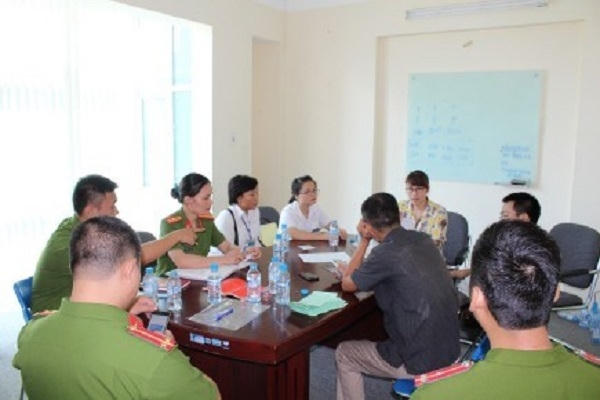 Buổi làm việc tại Công ty My Way sau khi kiểm tra.