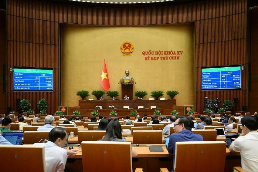 Quang cảnh kỳ họp Quốc hội