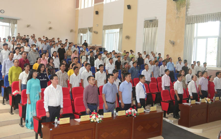 Quang cảnh buổi lễ