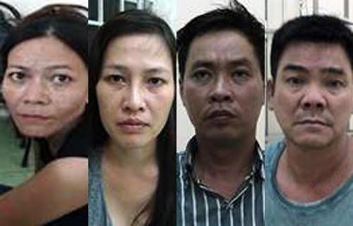 Đồng bọn của bà trùm.