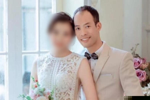 Đối tượng Thảo khi cưới vợ (ảnh báo Bắc Giang).