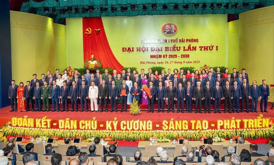 Ban Chấp hành Đảng bộ thành phố Hải Phòng nhiệm kỳ 2025 - 2030