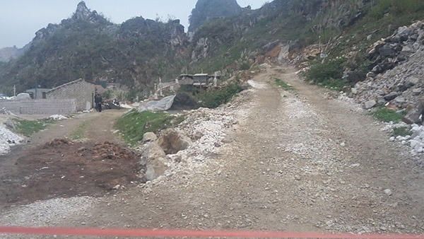 Khu vực có nhiều lò vôi và nơi xảy ra tai nạn thương tâm
