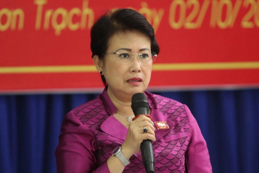 Bà Phan Thị Mỹ Thanh.