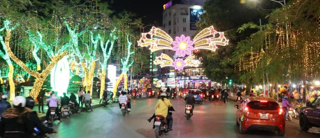 Ông Nguyễn Xuân Bình, Phó chủ tịch UBND TP Hải Phòng cho biết, trong quá trình kiểm tra các tuyến đường, tuyến phố trung tâm trang trí bằng đèn chiếu sáng và hoa cây cảnh, lãnh đạo thành phố đã tiếp nhận được nhiều ý kiến của nhân dân. Nhìn chung, người dân hào hứng, đồng tình với cách trang trí đèn và hoa năm nay.