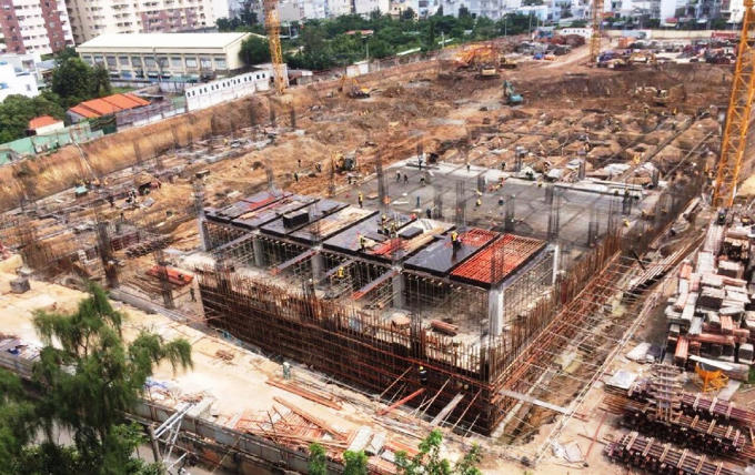 Dự án Trung tâm thương mại dịch vụ ở số 12/78 đường Phan Huy Ích, phường 14, quận Gò Vấp, TP HCM xây trái phép