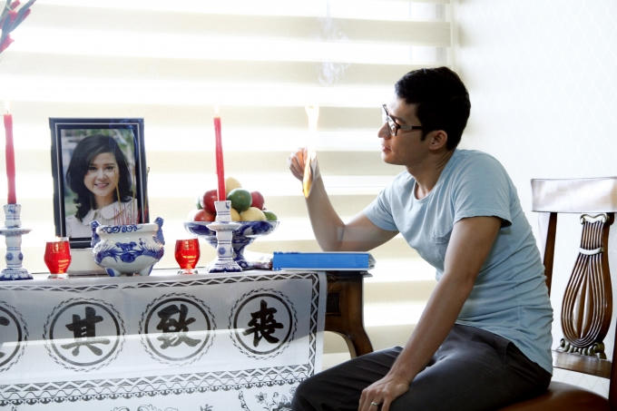 Huy Khánh trong vai Hùng