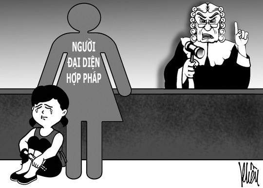 X&aacute;c định người đại diện hợp ph&aacute;p cho bị hại l&agrave; người dưới 18 tuổi. Ảnh minh họa