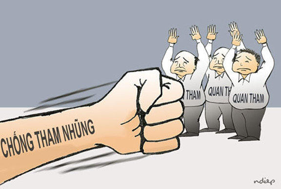 Phòng chống tham nhũng lãng phí, suy thoái, chống “tự diễn biến”, “tự chuyển hóa” là nhiệm vụ cấp bách hiện nay, Ảnh: TL