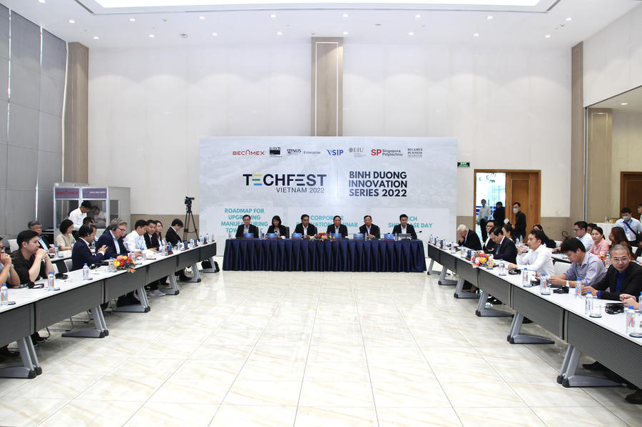 Hội thảo Ngày hội Đổi mới sáng tạo Bình Dương với chủ đề Đổi mới sáng tạo Doanh nghiệp, Lộ trình Nâng cấp sản xuất hướng đến Công nghiệp 4.0