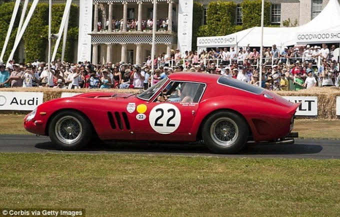 Chiếc xe Ferrari 250 GTO 1962 này có thể bán với giá hơn 1,3 nghìn tỷ đồng. Ảnh: Getty Images