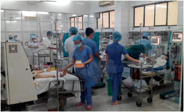 Anh V. đang tiến triển tốt sau khi được chạy lọc máu. (Ảnh minh hoạ).