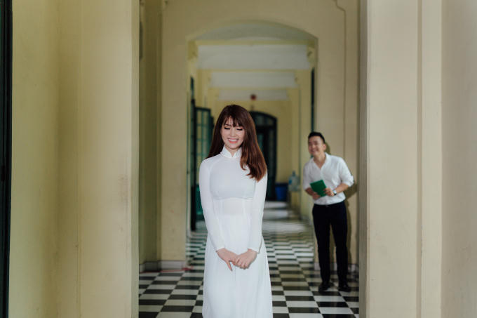 Á hậu Thụy Vân.