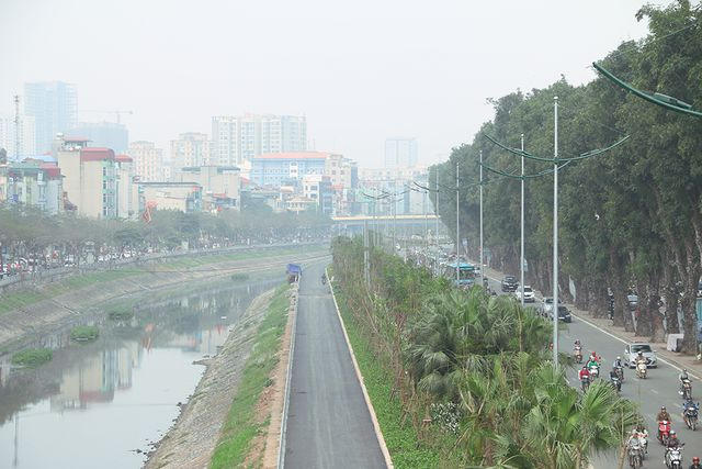 Đến nay, dự án đã gần như hoàn tất. Đoạn đường được mở rộng dài khoảng hơn 4km, nằm dọc bờ sông Tô Lịch đoạn từ Cầu Giấy đến Ngã Tư Sở.
