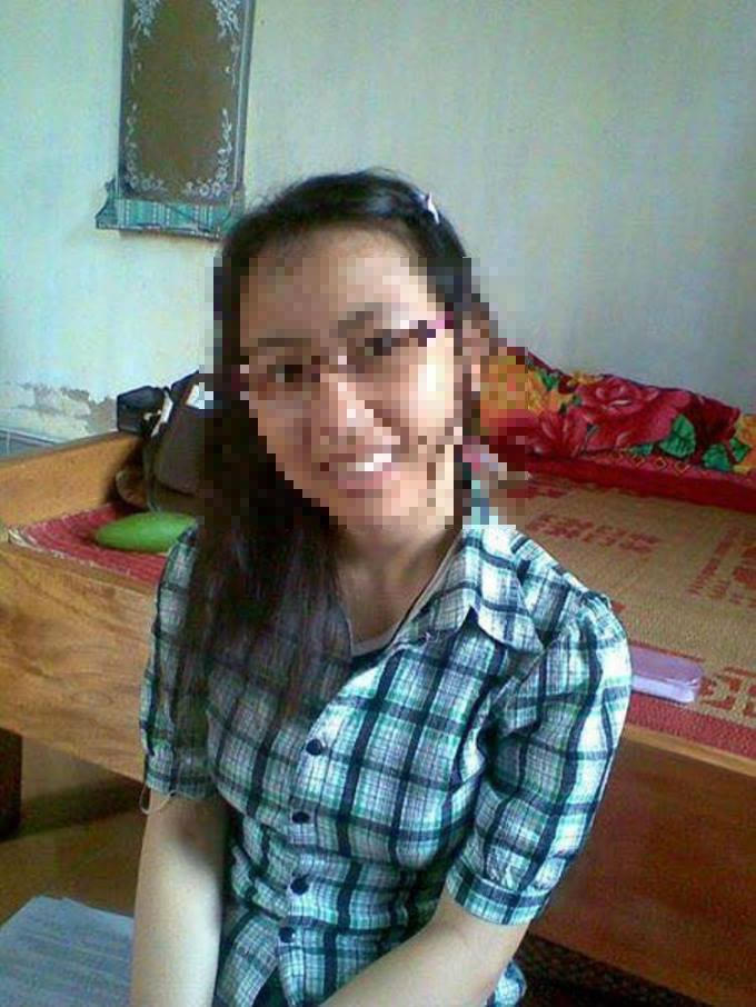 Nữ sinh Vũ Thị Diên, sinh viên năm cuối trường Đại học Y Hải Phòng.