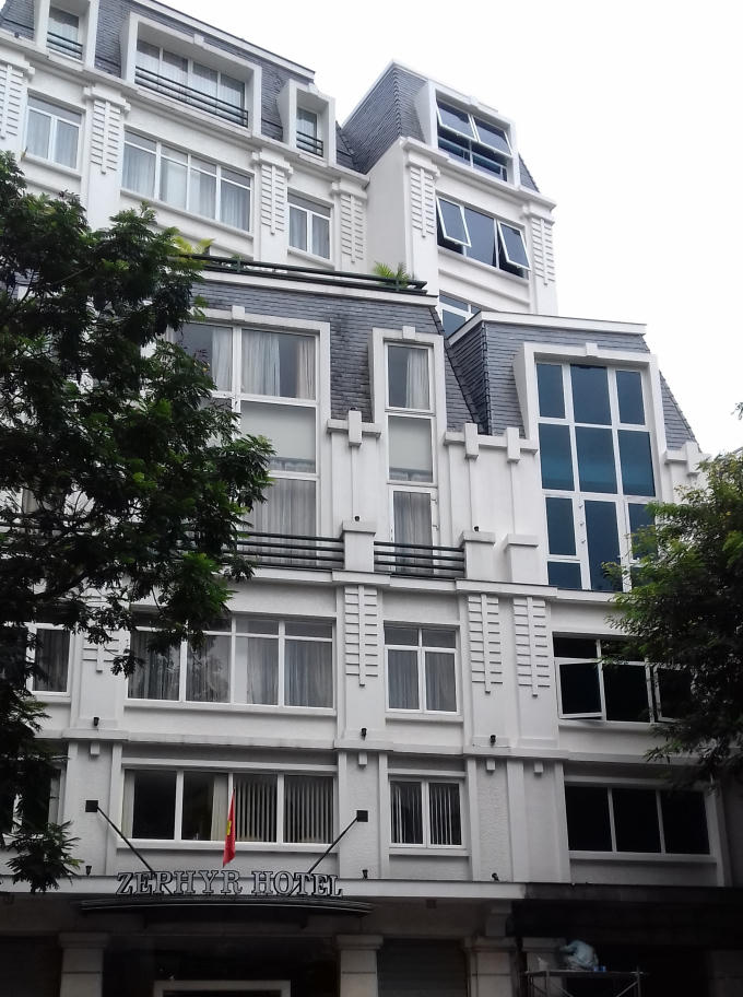 Công trình sai phạm tại số 2 Bà Triệu, phường Tràng Tiền (Quận Hoàn Kiếm, Hà Nội).