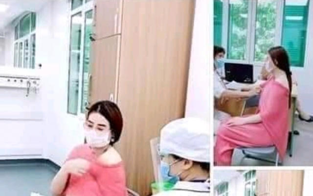 Sự thật cô gái khoe được “người anh bác sĩ” tiêm vaccine Covid-19 ở Bệnh viện Xanh Pôn