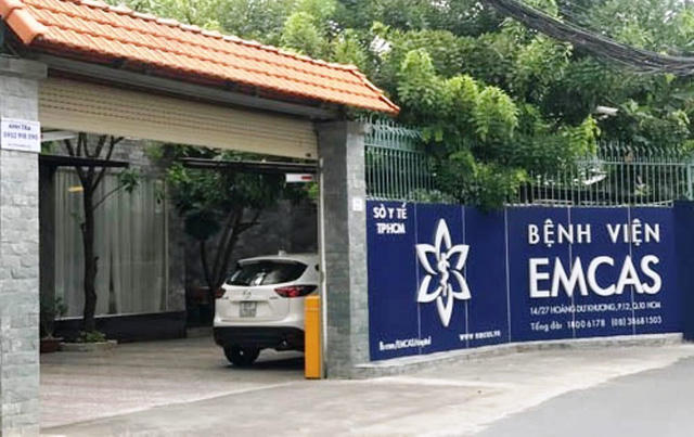 Bệnh viện Thẩm mỹ Emcas, nơi xảy ra vụ tai biến sau khi làm đẹp làm nạn nhân tử vong sau gần 5 tháng hôn mê.