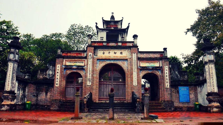 Đi lễ đầu năm tại Chùa Cổ Loa
