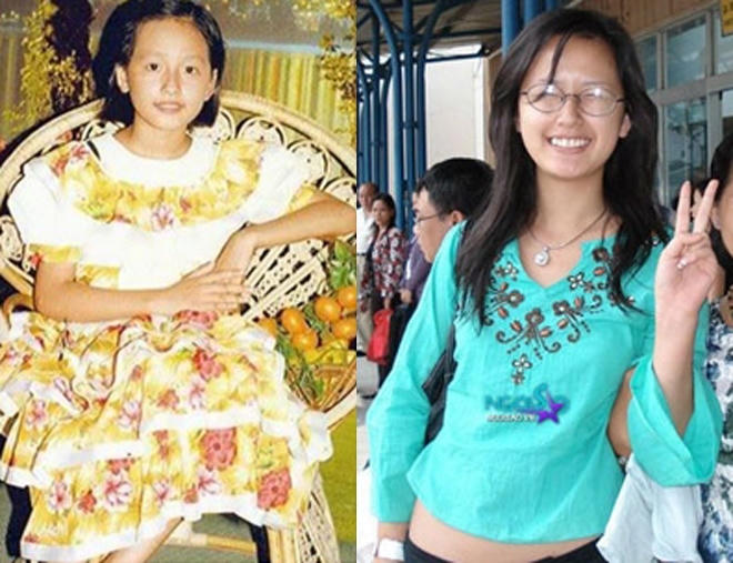 Mai Phương Thúy sở hữu vóc dáng cao ráo, thanh mảnh từ nhỏ. Người đẹp sinh năm 1988 là Hoa hậu Việt Nam 2006.