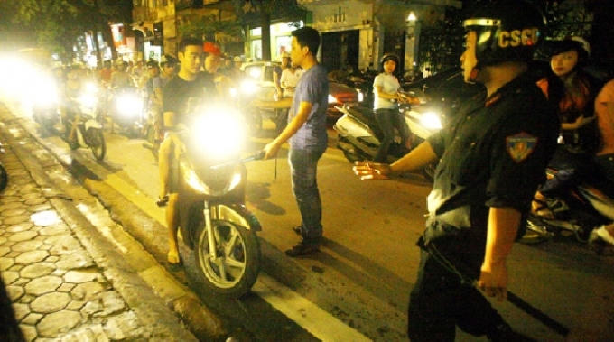 Lực lượng 141 làm nhiệm vụ tuần tra, kiểm soát người tham gia giao thông vi phạm pháp luật (Ảnh minh họa).