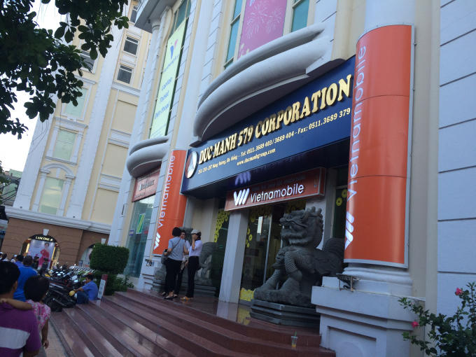 Trụ sở liên doanh DMC-579 tại tòa nhà Vĩnh Trung Plaza, TP Đà Nẵng.