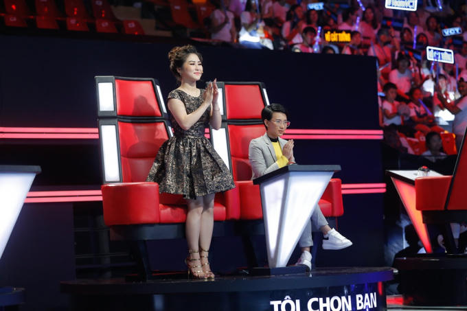 Giọng h&aacute;t Việt 2017 tập 1: Vũ C&aacute;t Tường v&agrave; Soobin Ho&agrave;ng Sơn