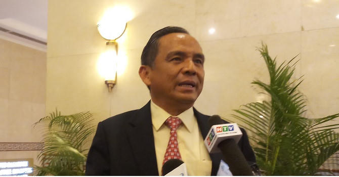 Ông Lê Hoàng Châu, Chủ tịch Hiệp hội Bất động sản TP.HCM (HoREA) - Ảnh: Huyền Trâm.