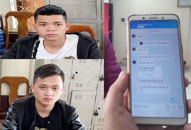 Bắt hai đối tượng chiếm đoạt 1,2 tỷ đồng bằng chiêu hack facebook để mượn tiền ảnh 1