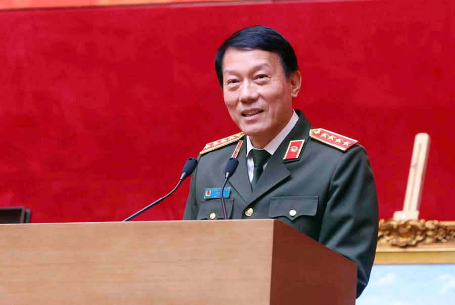Bộ trưởng Lương Tam Quang phát biểu tại Lễ ký kết.