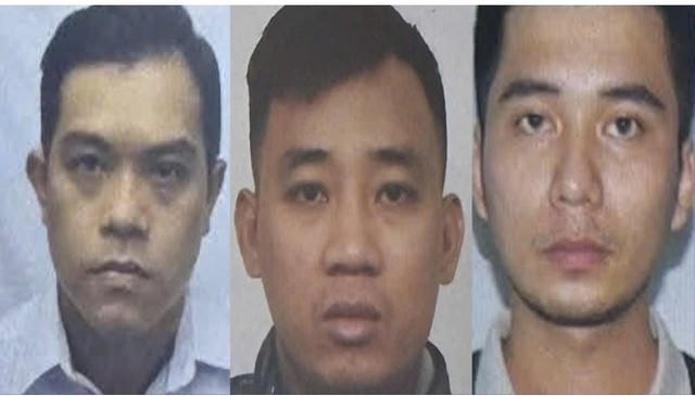 Ba đối tượng truy nã ađã bị bắt