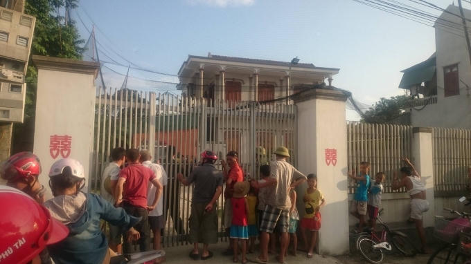 Ngôi nhà của anh Hoàng Xuân Lộc (thôn Đông Văn, xã Kỳ Tân, huyện Kỳ  Anh, tỉnh Hà Tĩnh).