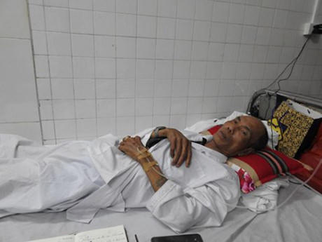 Sẽ xem xét khởi tố vụ thương binh lái xe ba bánh bị hành hung