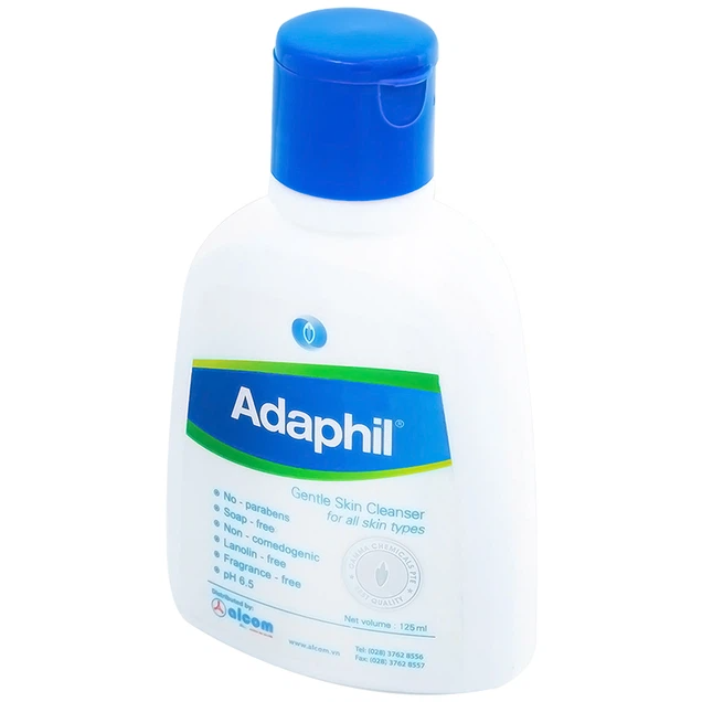 Sản phẩm Adaphil Gentle Skin Cleanser bị thu hồi. Ảnh minh họa