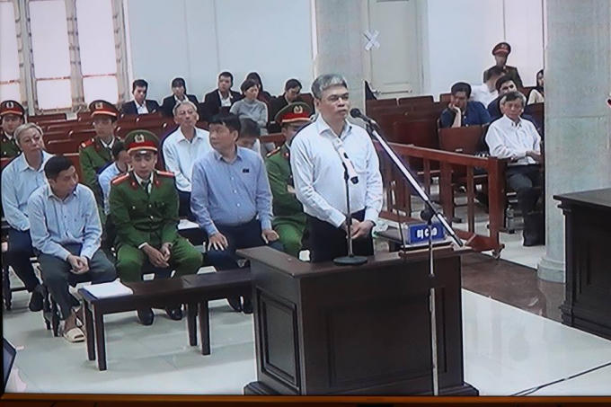 Bị cáo Nguyễn Xuân Sơn.