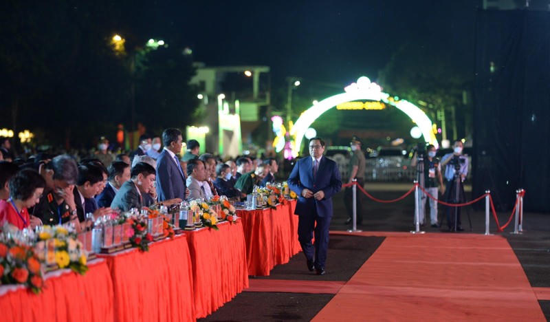 Ông Phạm Minh Chính, Thủ tướng Chính phủ tham dự buổi lễ