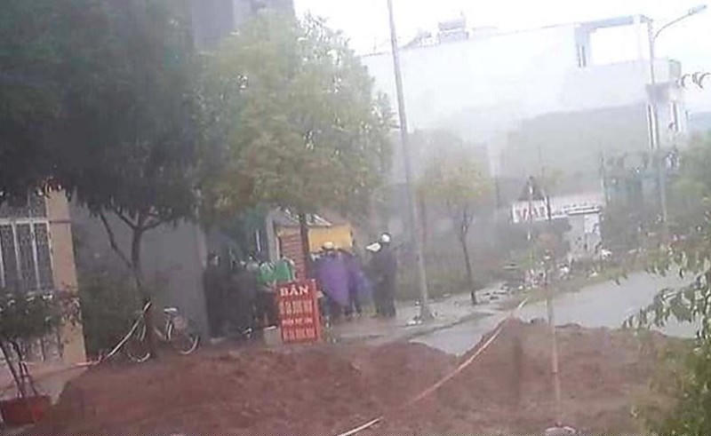 Hiện trường vụ việc anh trai sát hại em gái ở xã Phú Xuân (TP Thái Bình).
