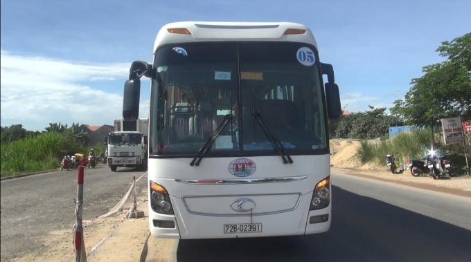 Xe ô tô tại hiện trường