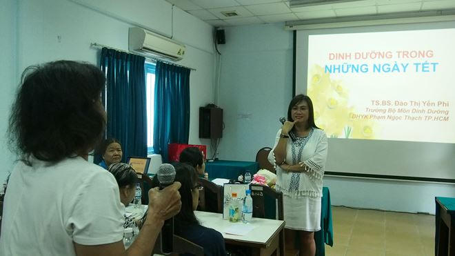 Ts.Bs. Đào Thị Yến Phi: “Những ngày Tết là những ngày không giống mọi ngày: ăn khác, sinh hoạt khác, có nhiều niềm vui…  Nhưng cũng lắm nguy cơ.”