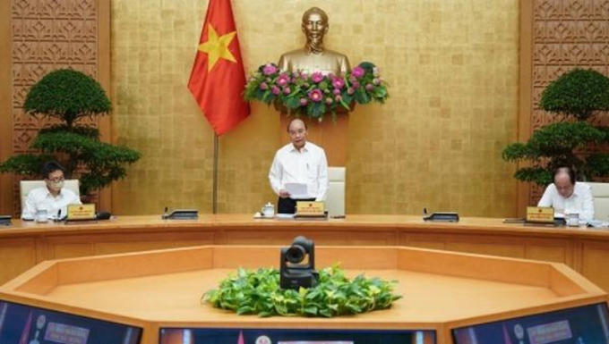 Thủ tướng Nguyễn Xuân Phúc phát biểu khai mạc Hội nghị.