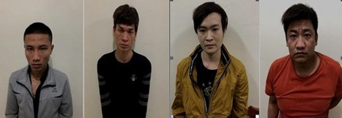 Một số đối tượng liên quan đến vụ việc.