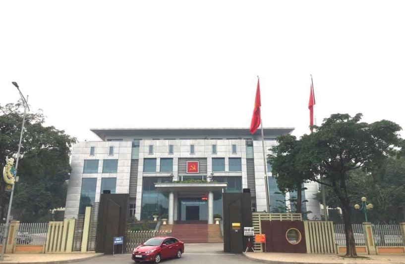Trụ sở Tỉnh uỷ Phú Thọ.