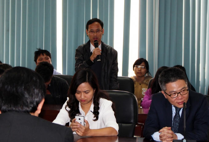 Các thắc mắc liên quan đến Toán học được giải đáp trực tiếp. (Ảnh: Đức Biên)