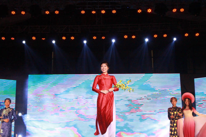 Nguyễn Quỳnh Trang, đại diện khối chuyên Địa.