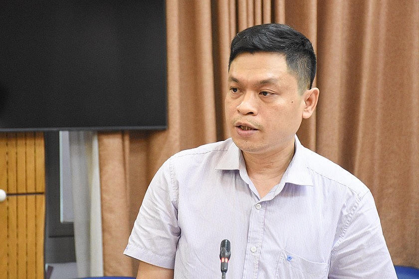 Phó Cục trưởng Cục Quản lý xử lý vi phạm hành chính và theo dõi thi hành pháp luật Lê Thanh Bình.