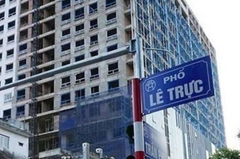 H&agrave; Nội: V&igrave; sao việc cưỡng chế to&agrave; 8B L&ecirc; Trực vẫn trục trặc?